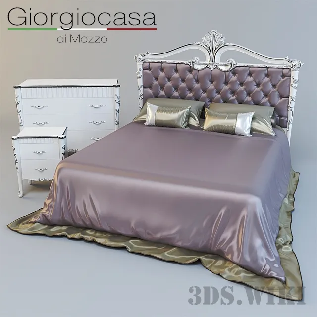 furniture – Bed Giorgiocasa Giulietta e Romeo 3ds Max