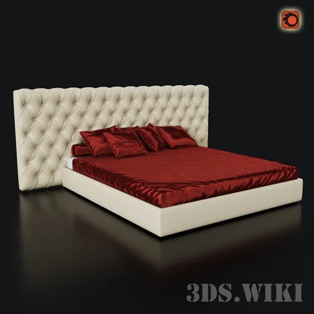furniture – Bed Gisele Cinova 3ds Max