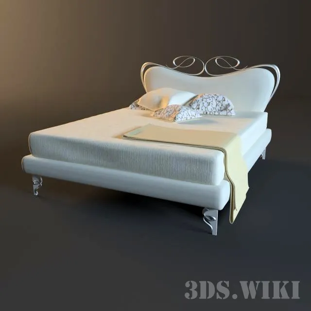 furniture – Bed Giusti Portos 3ds Max