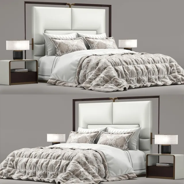 furniture – Bed Grace Rugiano 3ds Max