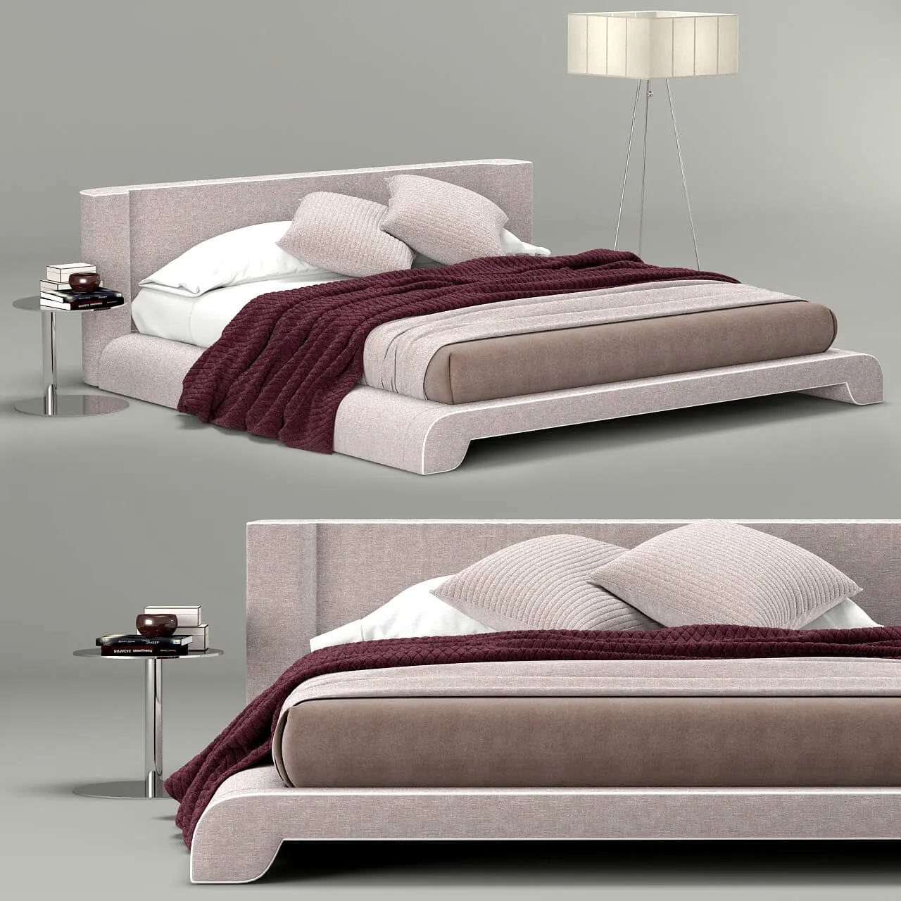 furniture – Bed Isabell Desiree 3ds Max