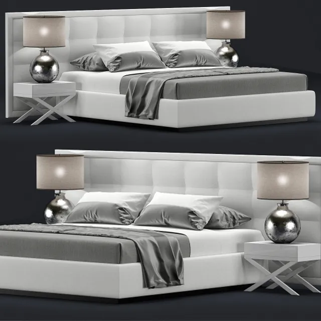 furniture – Bed Jazz Softhouse 3ds Max
