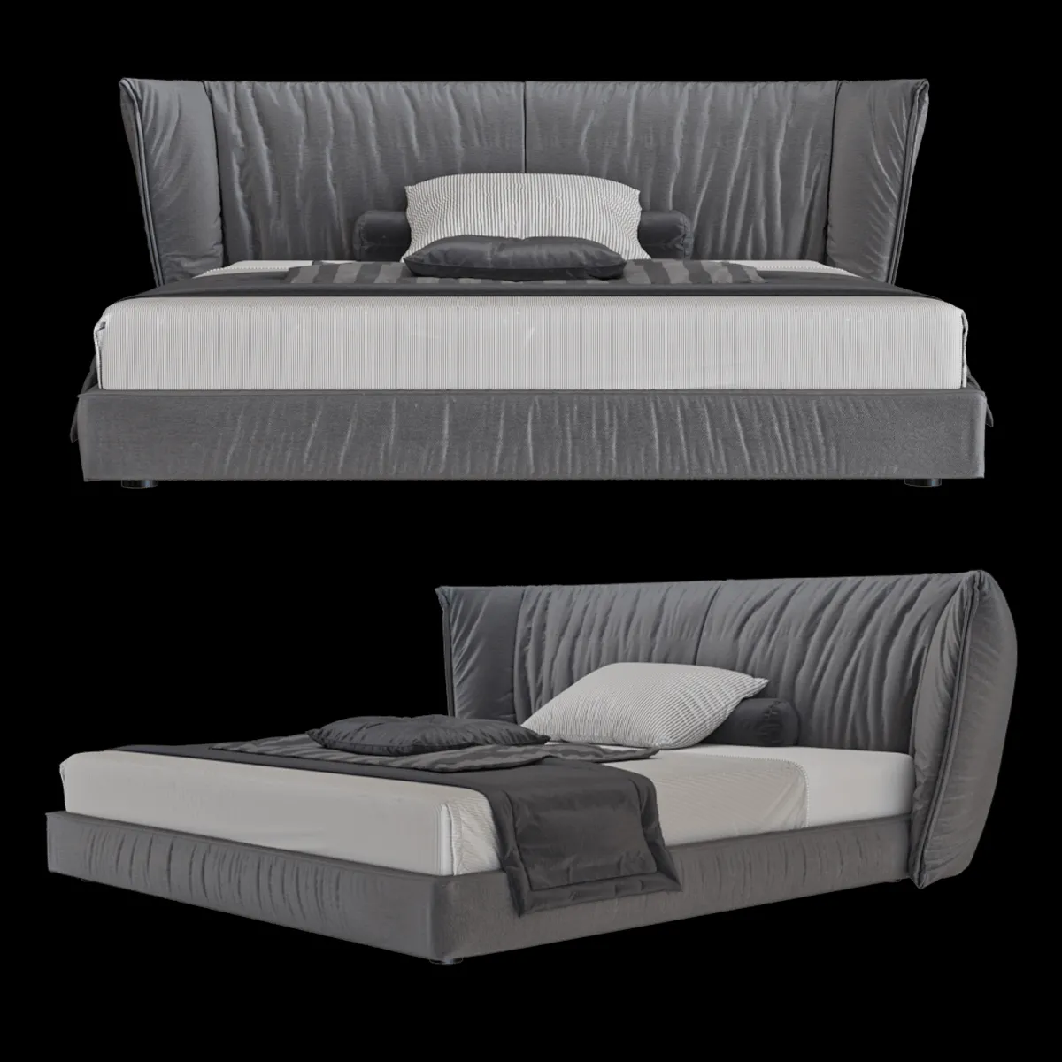 furniture – Bed Jesse 3ds Max