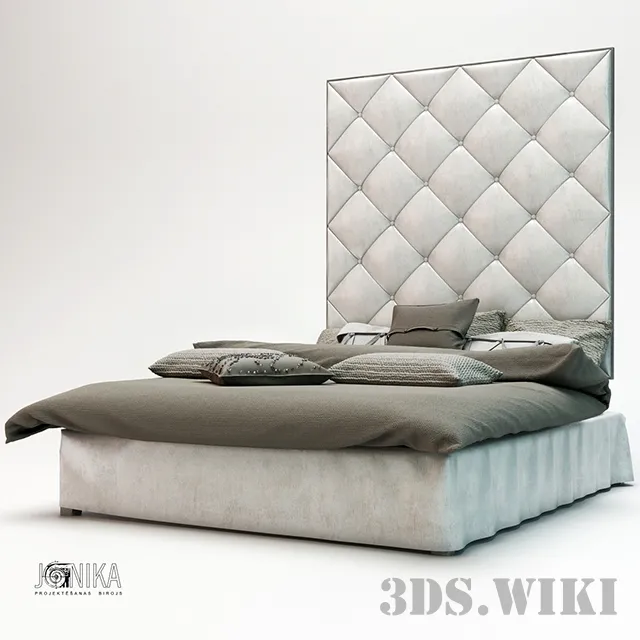 furniture – Bed Jonika 3ds Max