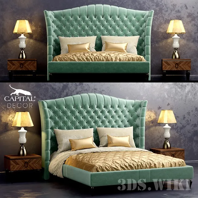 furniture – Bed KESY Capital Decor 3ds Max