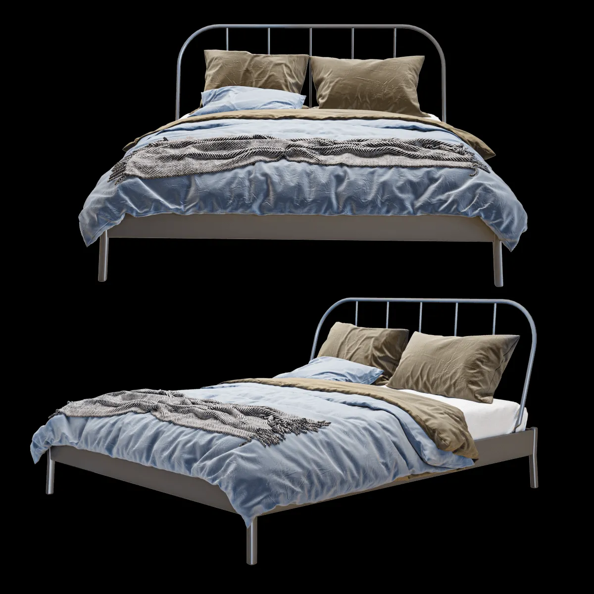 furniture – Bed Kopardal 3ds Max