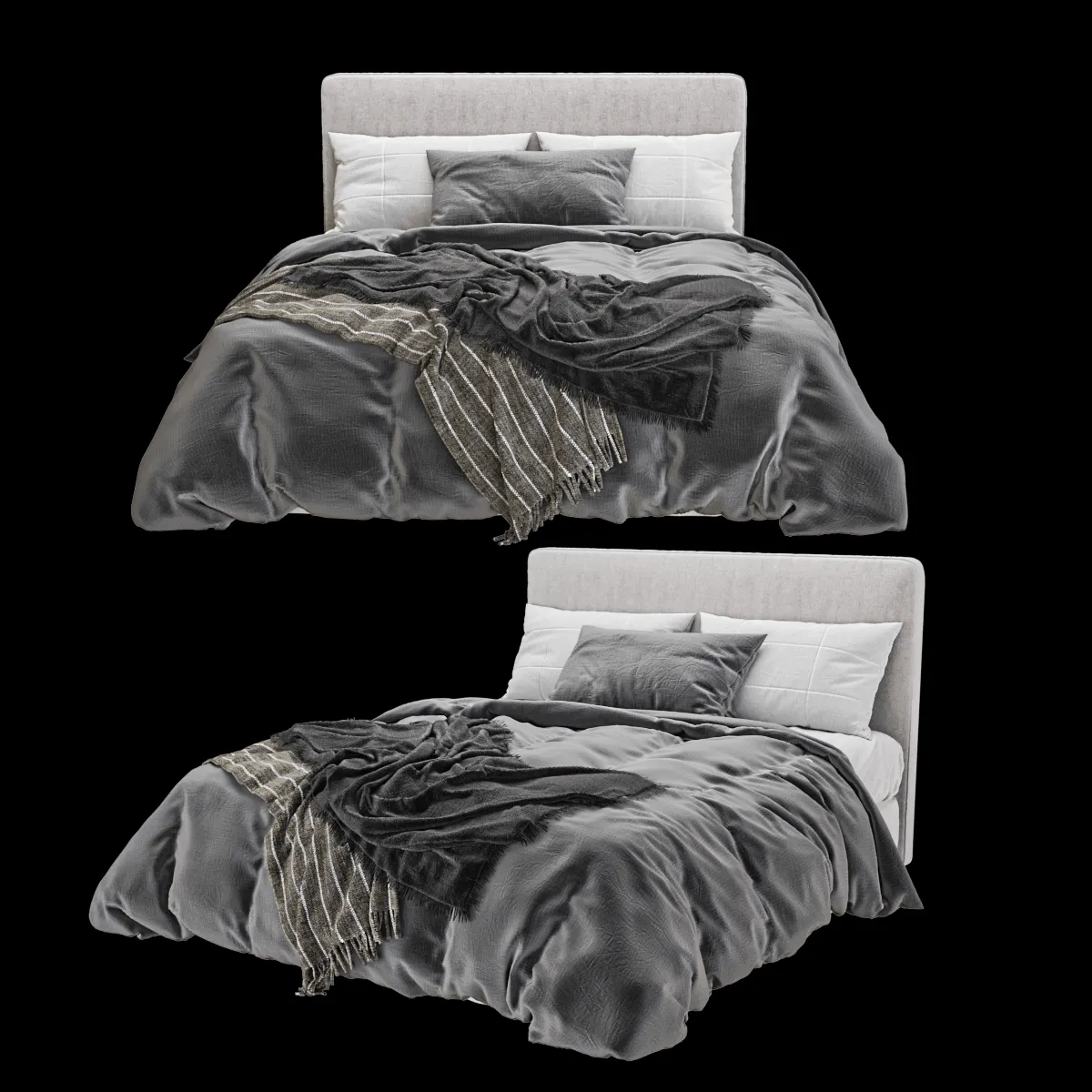 furniture – Bed Lauvik 3ds Max