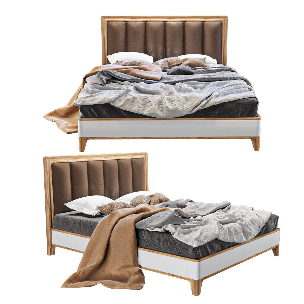 furniture – Bed Le Fabiler Deva 3ds Max
