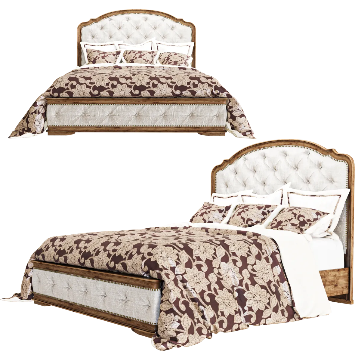 furniture – Bed Liberty Amelia Queen 3ds Max