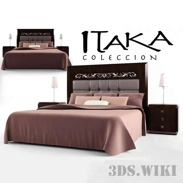 furniture – Bed Lineas Itaka Collection 3ds Max