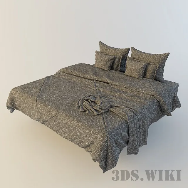 furniture – Bed linen 3ds Max
