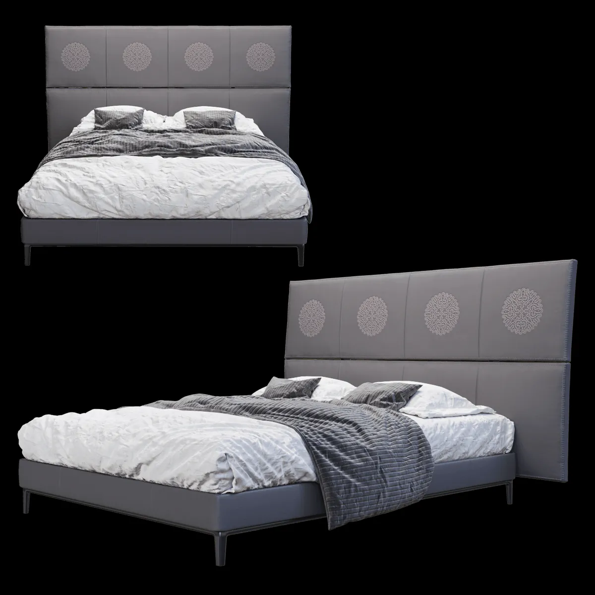 furniture – Bed Lucrezia 3ds Max