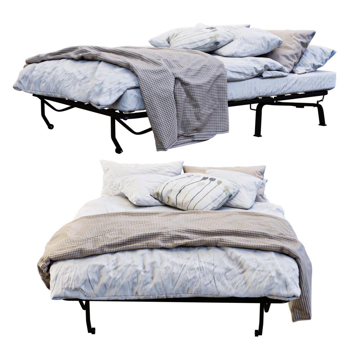 furniture – Bed lycksele 3 3ds Max