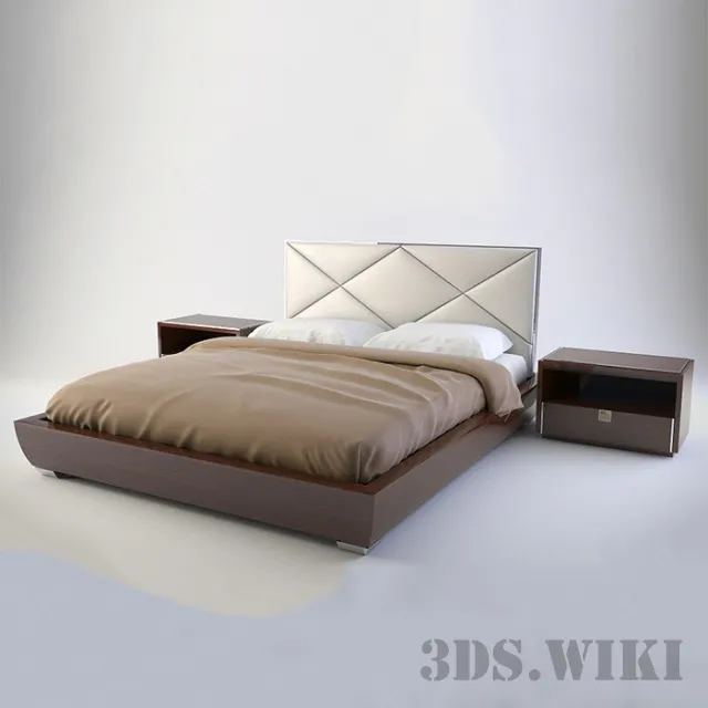 furniture – Bed Malerba Dresscode DC 900 3ds Max