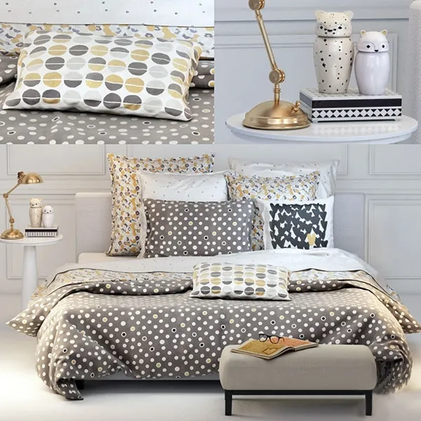 furniture – Bed Maxbrute 1 3ds Max