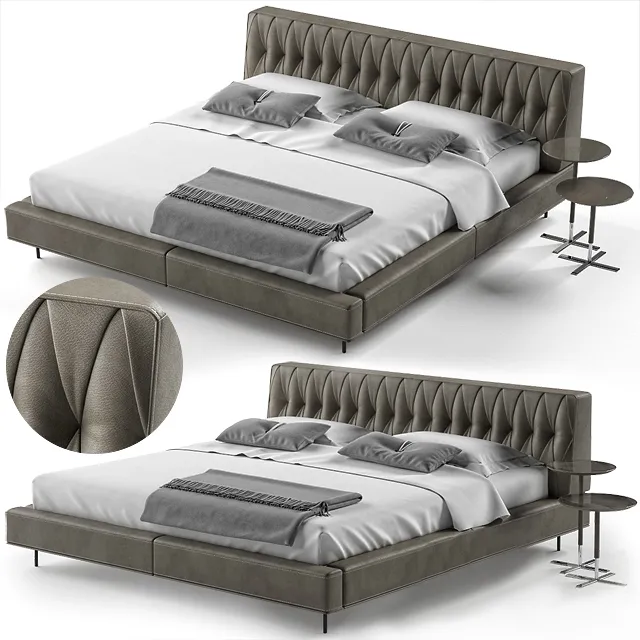 furniture – Bed MC Queen night 456 3ds Max