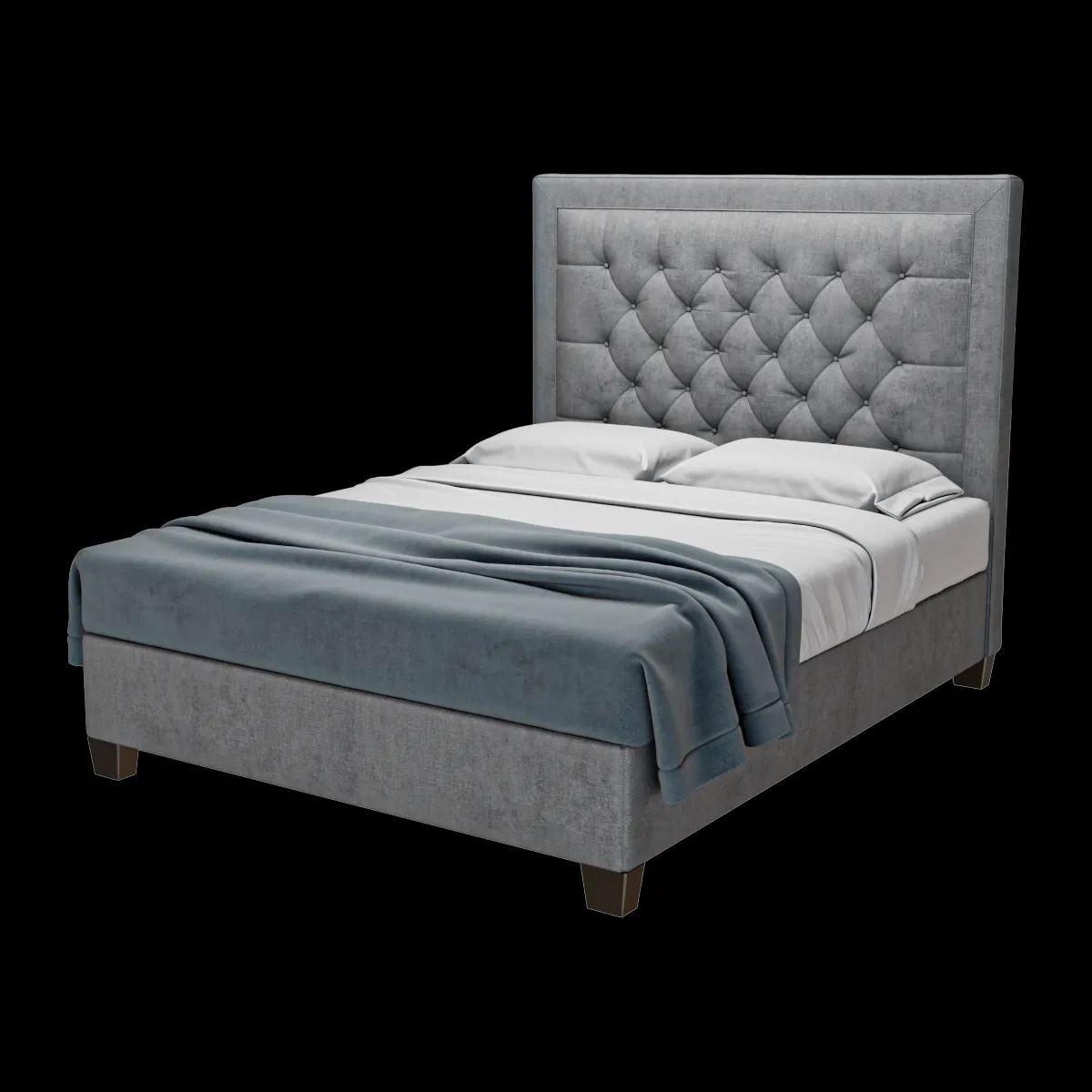 furniture – Bed Milan 3ds Max