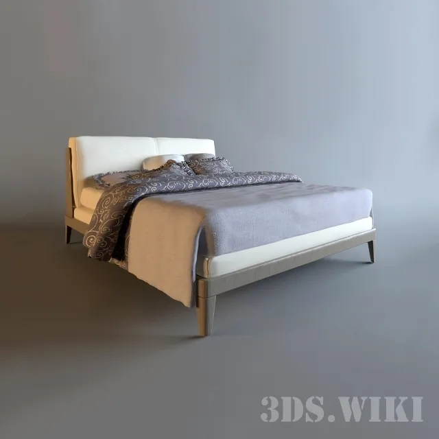 furniture – Bed Misura Emme Assuan 3ds Max