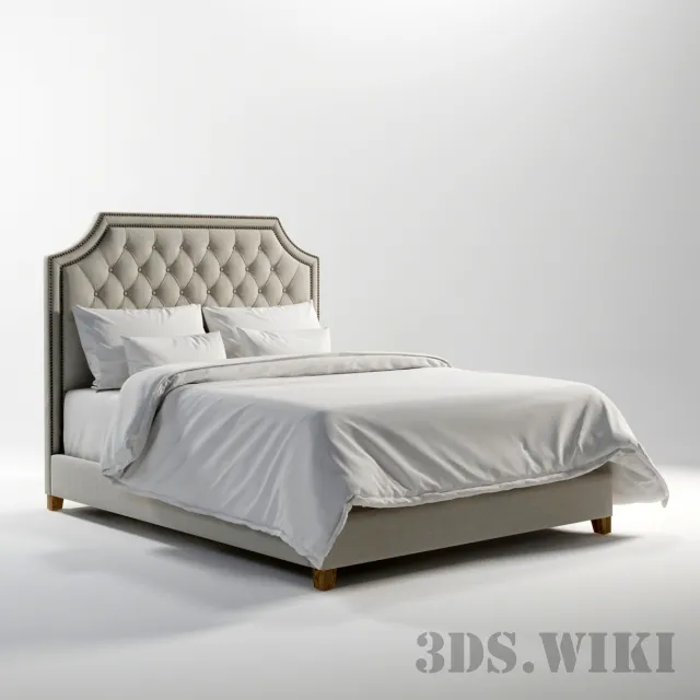 furniture – Bed MONTANA QUEEN SIZE BED 202.005-MF01 3ds Max