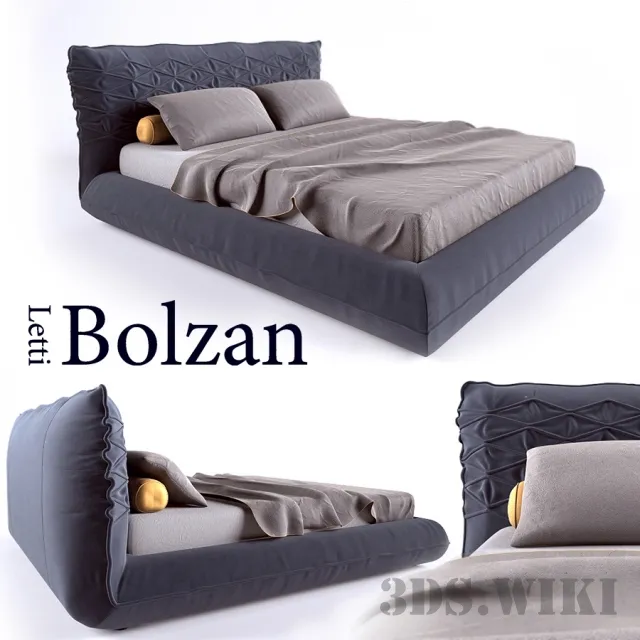 furniture – Bed Nido Bolzan Letti 3ds Max