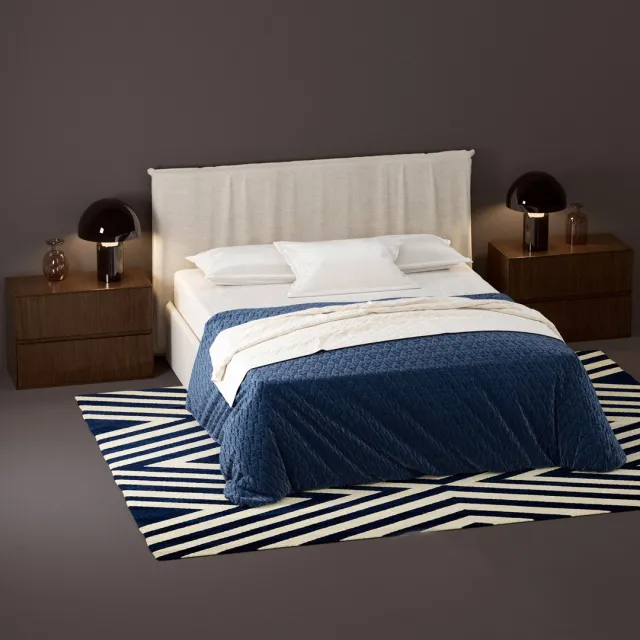 furniture – Bed Novamobili Twiggy 04 3ds Max