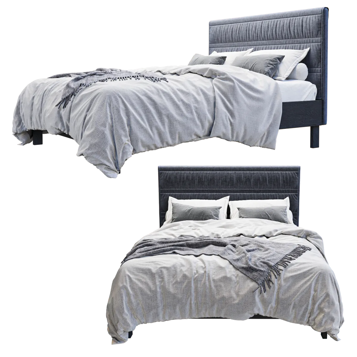 furniture – Bed Oppland 3ds Max