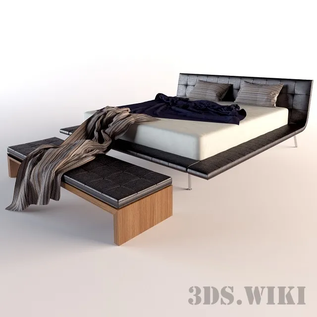 furniture – BED POLIFORM ONDA 3ds Max