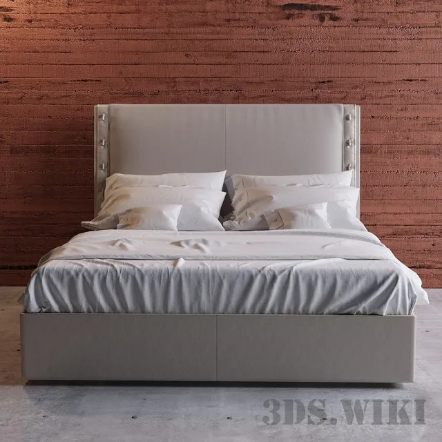 furniture – Bed Poltrona Frau Alta Fedelta 3ds Max