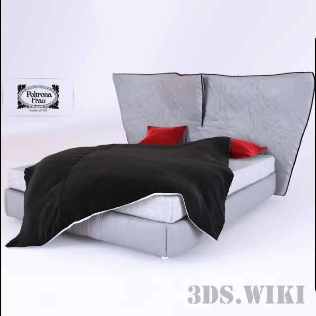 furniture – Bed Poltrona Frau LELIT 3ds Max