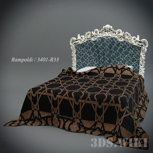 furniture – Bed RAMPOLDI 3401 / R33 3ds Max