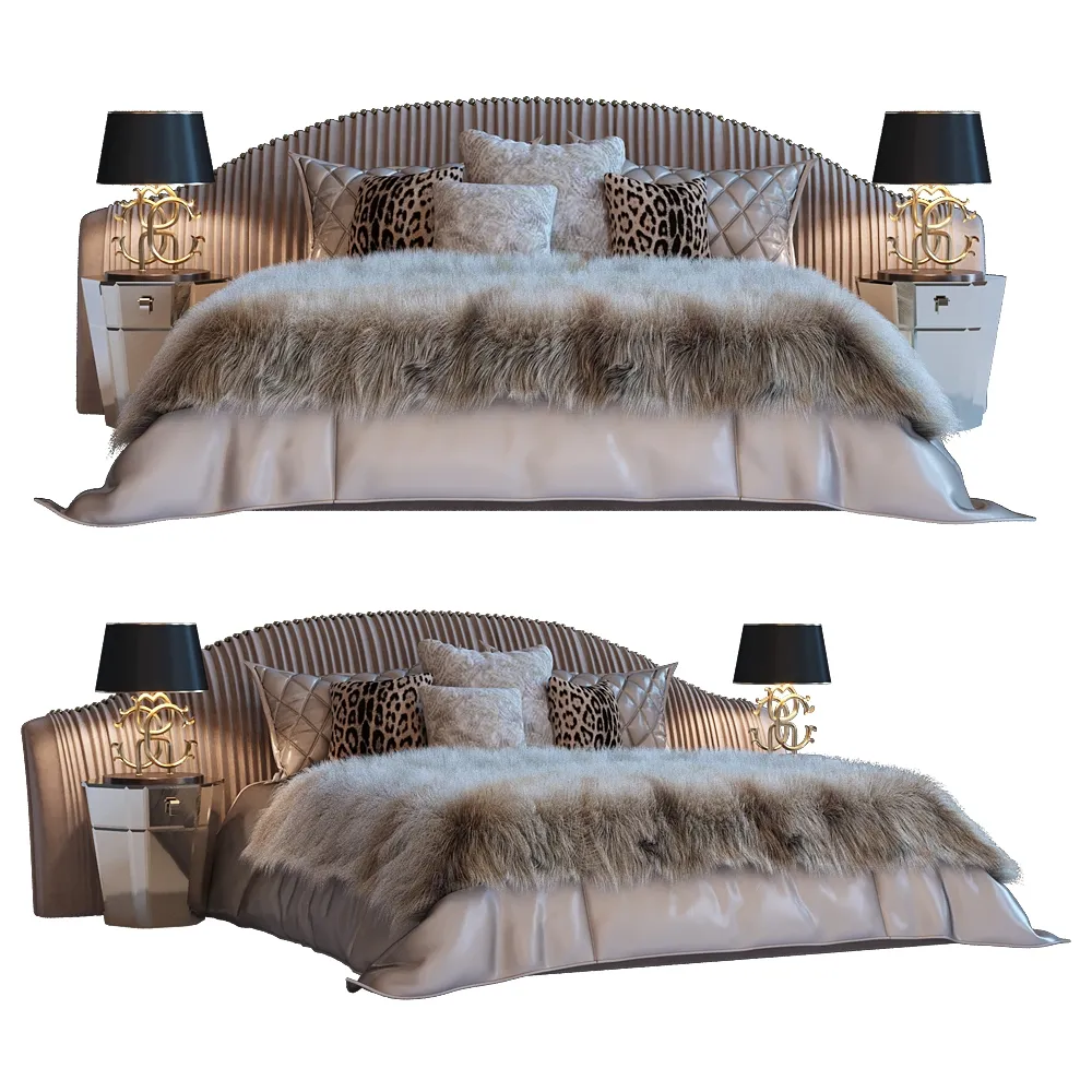 furniture – Bed  Roberto Cavalli 7 3ds Max