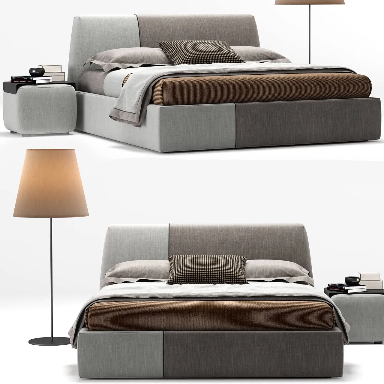 furniture – Bed Sanders Ditre Italia 1 3ds Max
