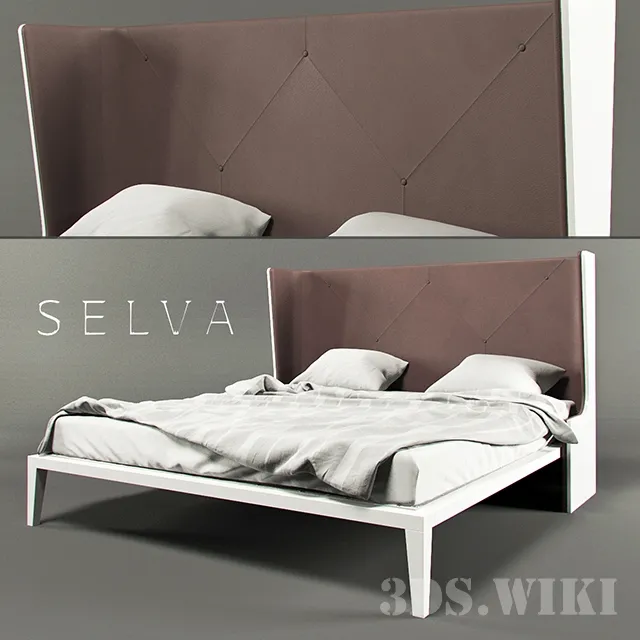 furniture – Bed Selva Philipp Selva Home – S193 3ds Max