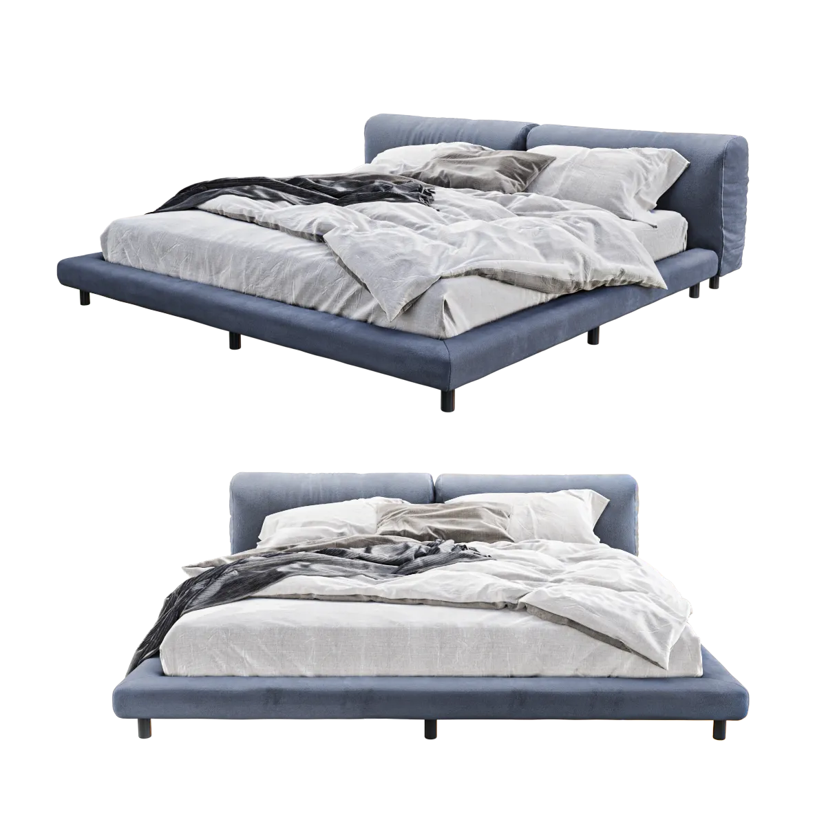 furniture – Bed Softwall 3ds Max