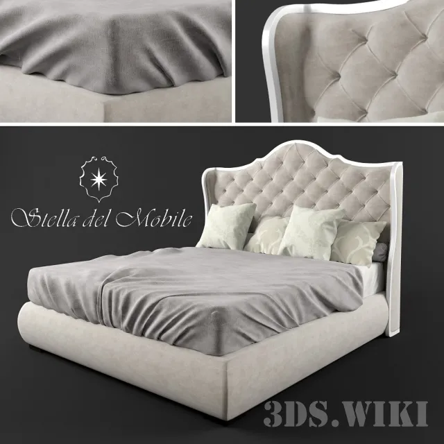 furniture – Bed Stella del Mobile CO.271 3ds Max