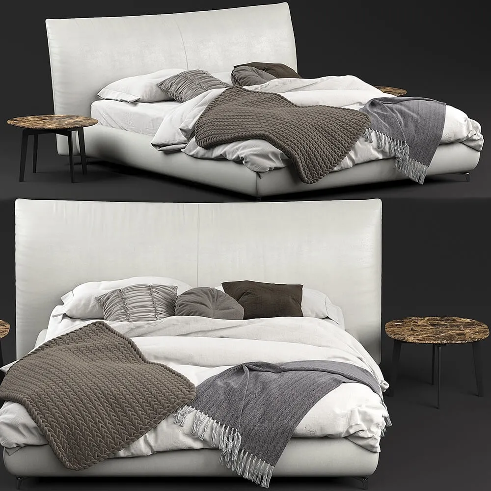 furniture – Bed Suite Alivar 3ds Max