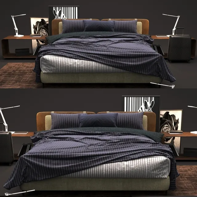 furniture – Bed Tatlin Soft 3ds Max