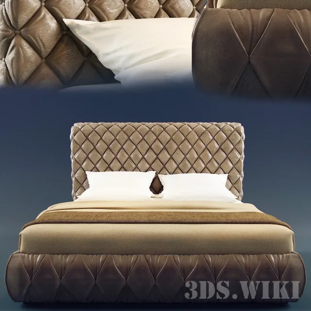 furniture – Bed Tomasella Chantal Alto 3ds Max