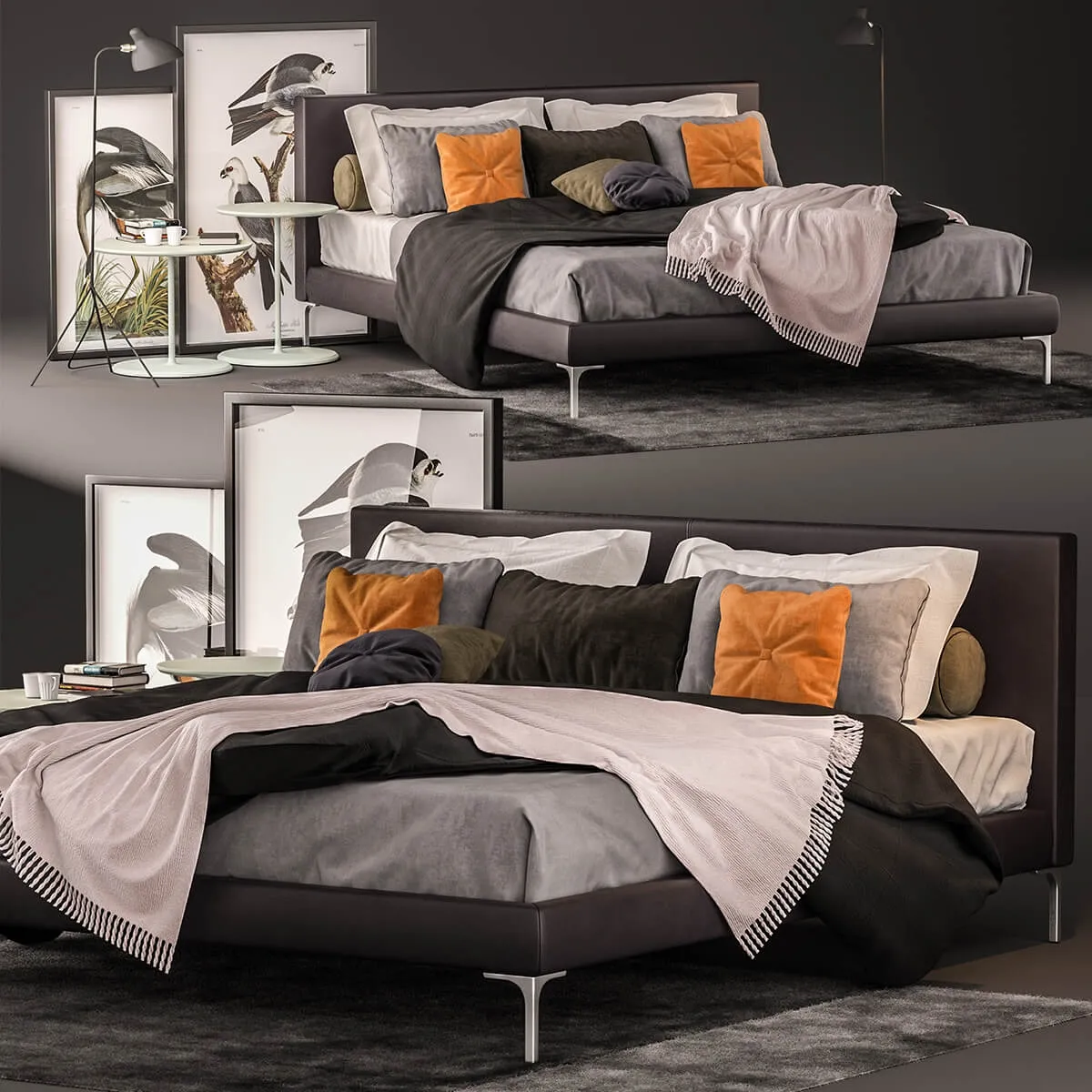 furniture – Bed Twils Max 1 3ds Max