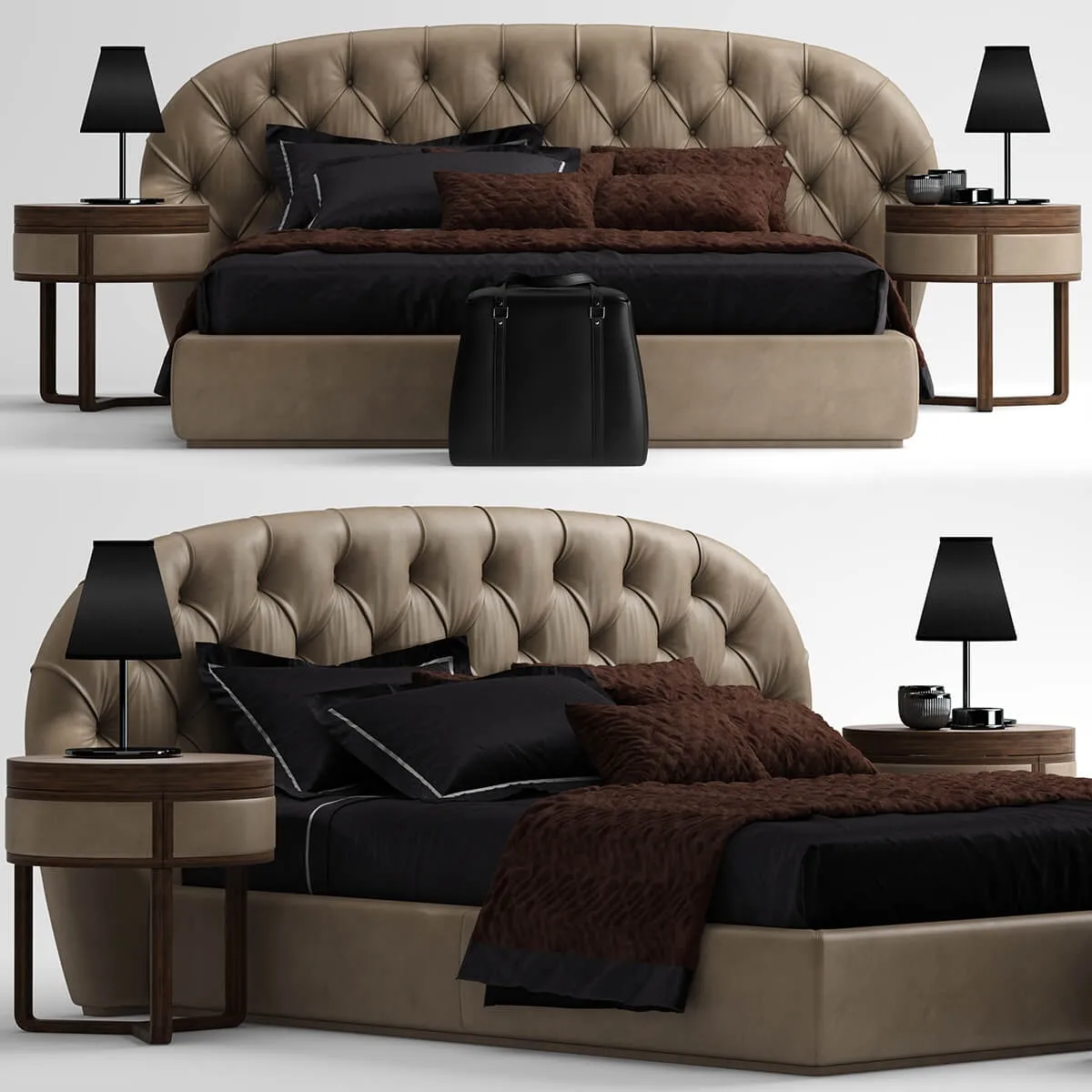 furniture – Bed ulivi Little Milady 3ds Max