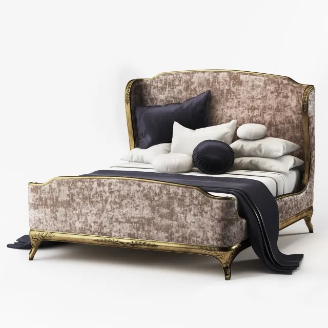 furniture – Bed US Cali King Jonathan Charles Fine furniture Versailles 494 762-W1-F9 3ds Max