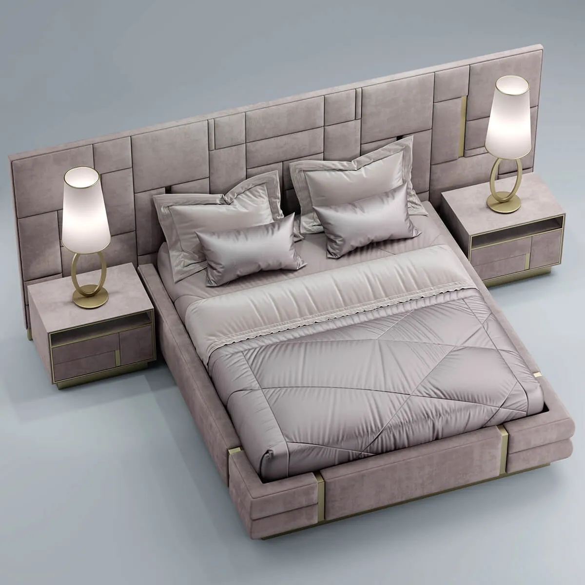 furniture – Bed visionnaire Beloved 3ds Max
