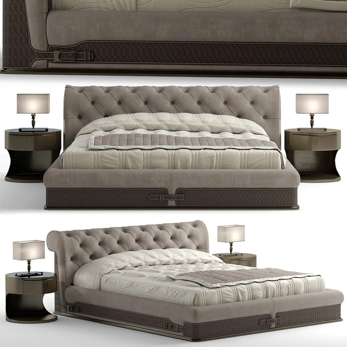 furniture – Bed visionnaire chester laurence 3ds Max