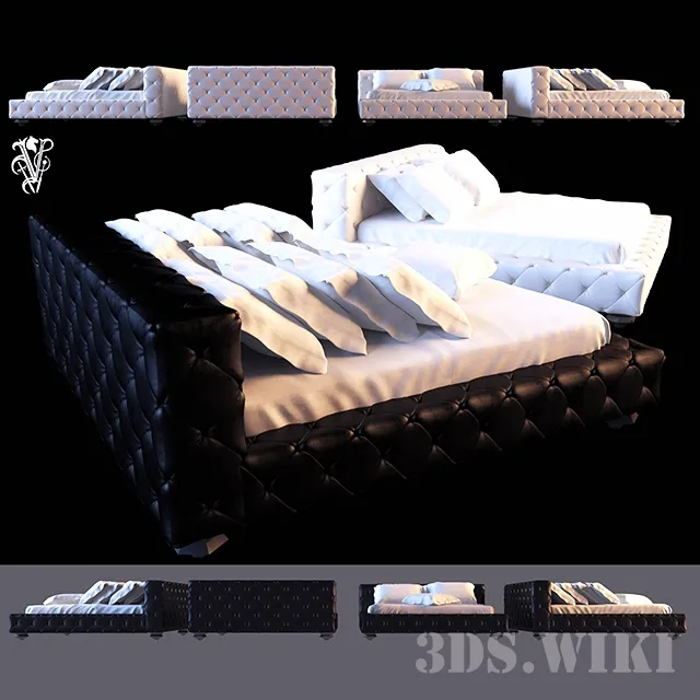 furniture – Bed Visionnaire Teodosio Letto (IPE CAVALLI) 3ds Max