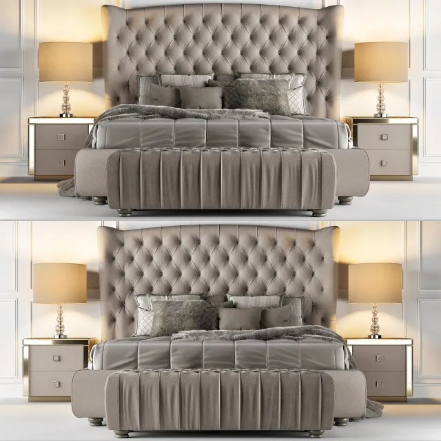 furniture – Bed Vogue DV home collection 3ds Max