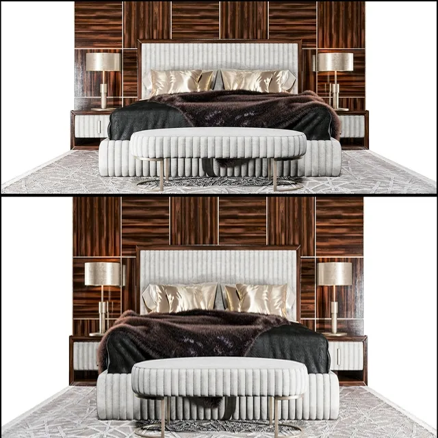 furniture – Bed Voyage  from Daytona home 3ds Max