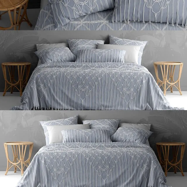 furniture – Bed with bedding adairs australia 3ds Max