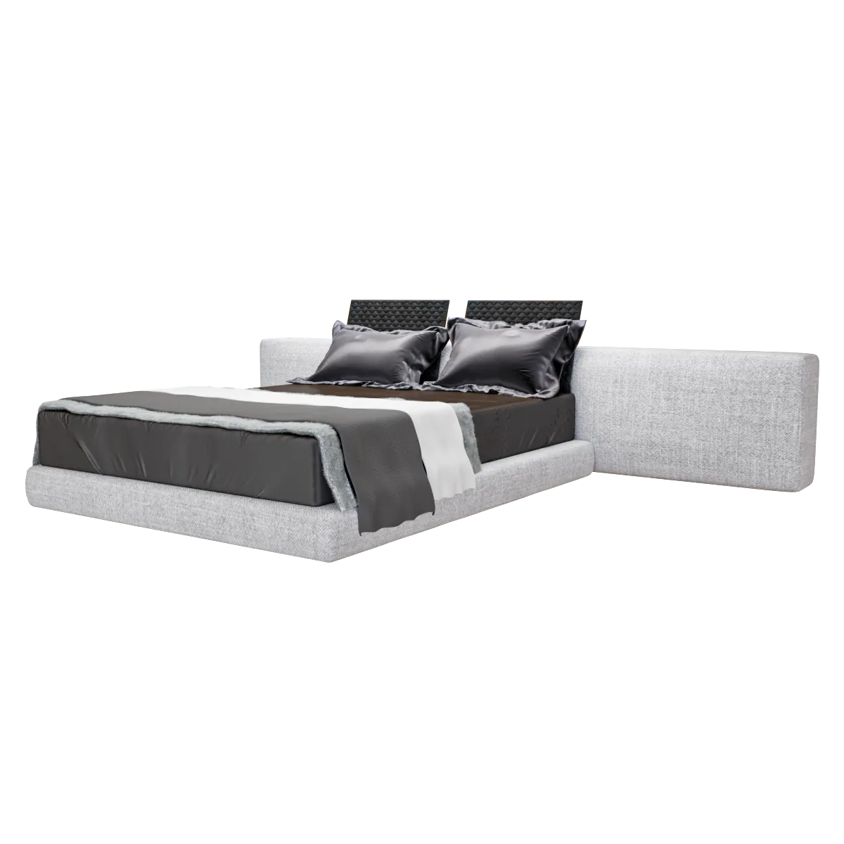 furniture – Bed Yang Wide 3ds Max