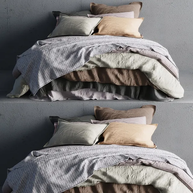 furniture – Bedclothes 2 3ds Max