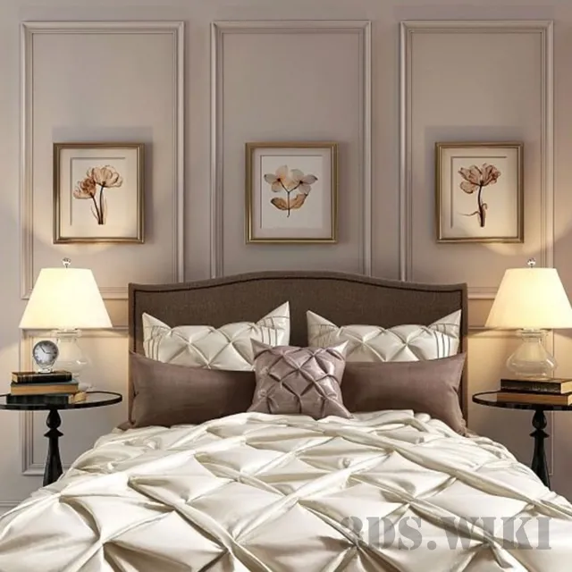 furniture – Bedclothes Lafayette 3ds Max